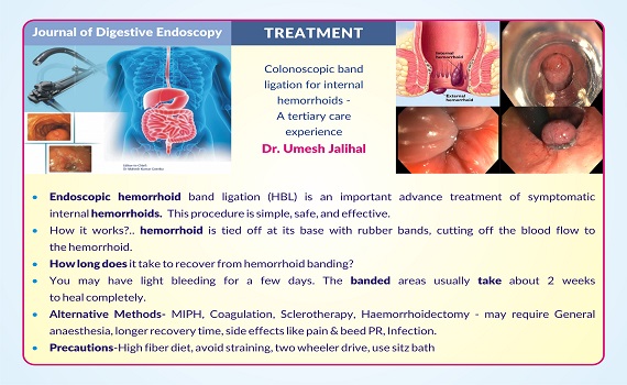 Hemorrhoids treatment procedure